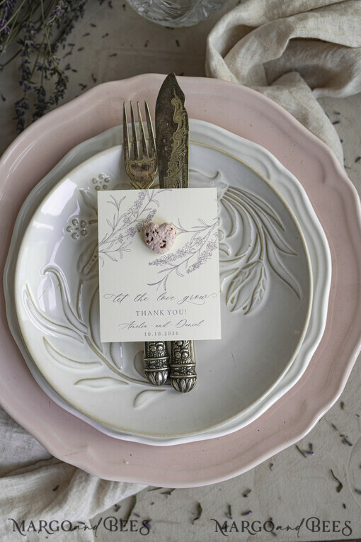 WEDDING FAVORS  Seeds of Love Wedding Favor gifts in bulk Personalized Seed Card With Plantable Seed Paper. Wildflower Seed Paper. Thank you gifts for guests
