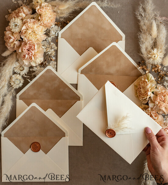 DL Vellum Transparent envelopes for invitations, Long handmade Envelopes  for Wedding cards