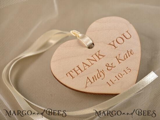 HOCHZEITSGESCHENKE Hochzeitsgeschenk Holzetiketten Hochzeits-Dankeschön-Geschenke, individuell gestalteter Holzanhänger 16/drw/wt