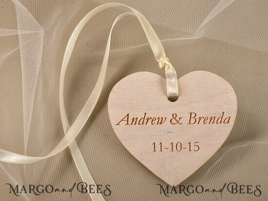 HOCHZEITSGESCHENKE Hochzeitsgeschenk Holzetiketten Gäste bevorzugen Ideen, maßgeschneiderte Holzanhänger. 27/drw/wt