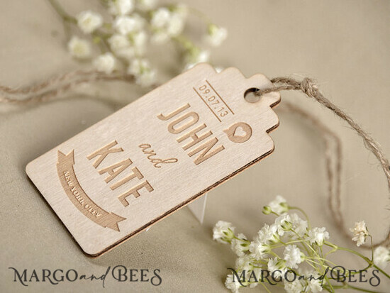HOCHZEITSGESCHENKE Hochzeitsgeschenk Holzetiketten Hochzeitsgeschenke, gravierte Etikette 29/dr/wt