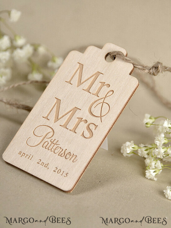 HOCHZEITSGESCHENKE Hochzeitsgeschenk Holzetiketten romantische Hochzeitsgeschenke, graviertes Holzschild 30/dr/wt