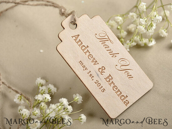 HOCHZEITSGESCHENKE Hochzeitsgeschenk Holzetiketten Hochzeitsgeschenke, gravierte Anhänger 31/dr/wt