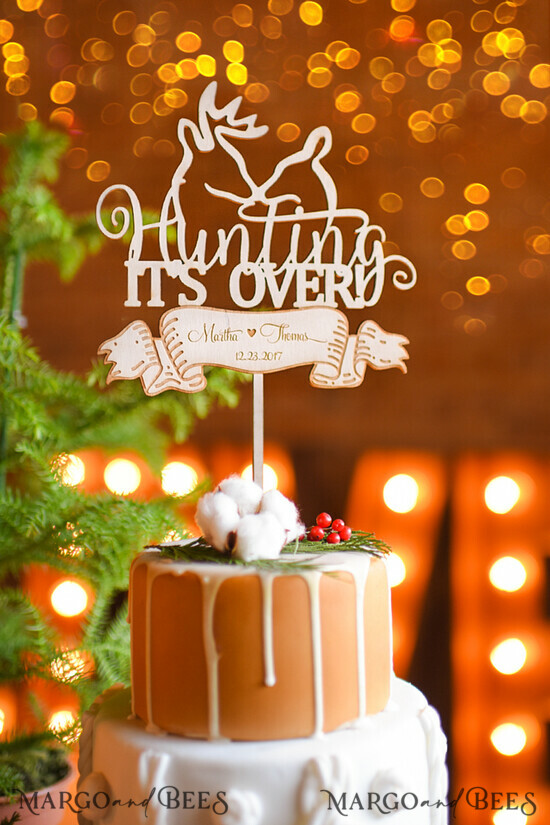 CAKE TOPPER RUSTIC wedding cake topper, vintage 02/rux/CT