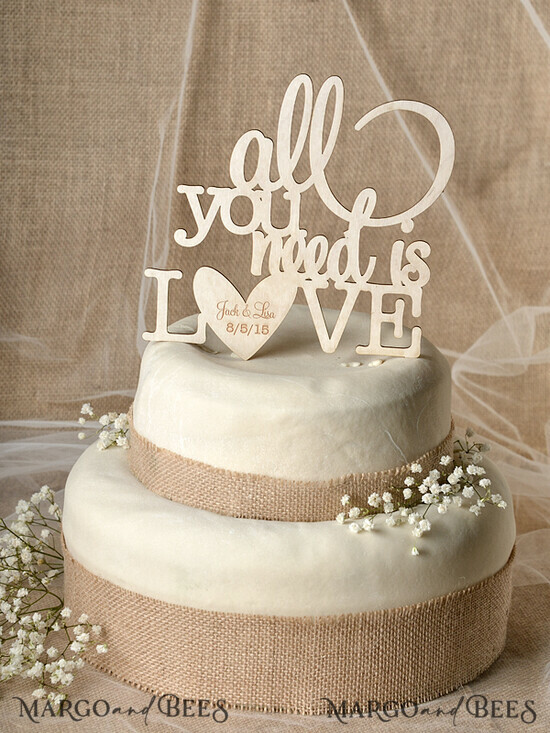 CAKE TOPPER RUSTIC cake topper, rustic 03/RUS/CT