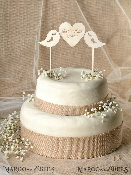 CAKE TOPPER RUSTIC topper, rustic 12/RUS/CT