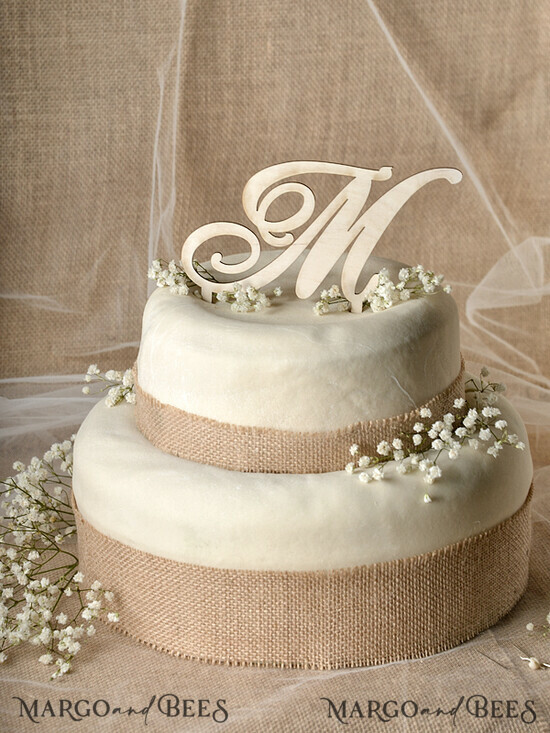 CAKE TOPPER RUSTIC cake topper, rustic 26/RUS/CT