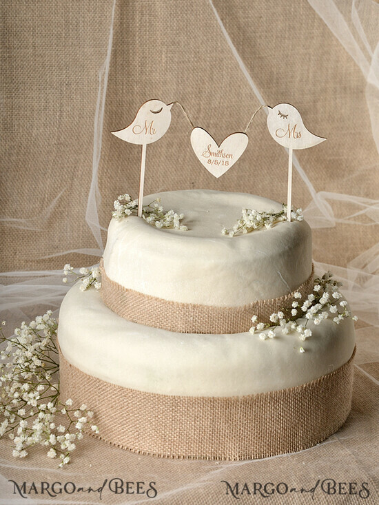 CAKE TOPPER RUSTIC topper, vintage 32/RUS/CT