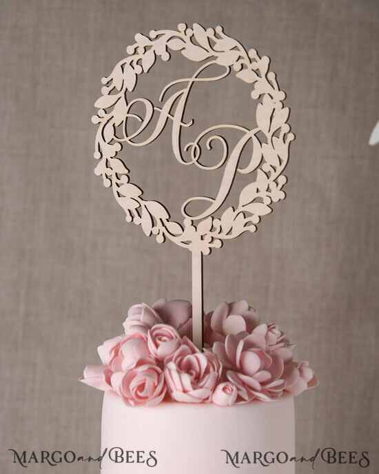 CAKE TOPPER wood topper, lasercut wooden cake topper 14/rst/CT