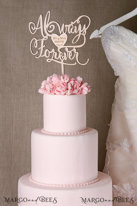 CAKE TOPPER wood wedding cake topper, wooden cake topper 28/rst/CT