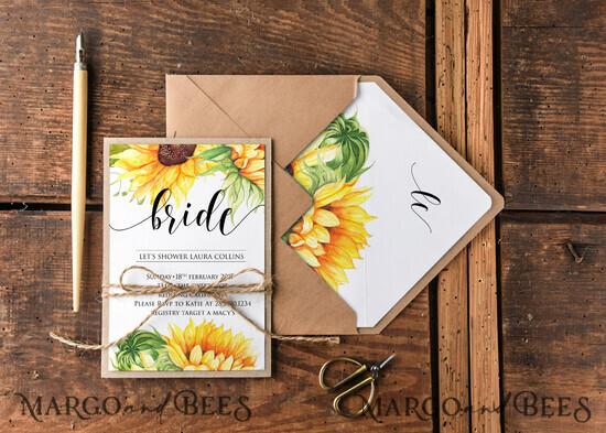 BRIDAL SHOWER INVITATIONS watercolor bridal shower 01/BHszR/BS