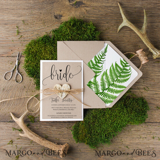 BRIDAL SHOWER INVITATIONS botanical elegant 02/BCC/BS