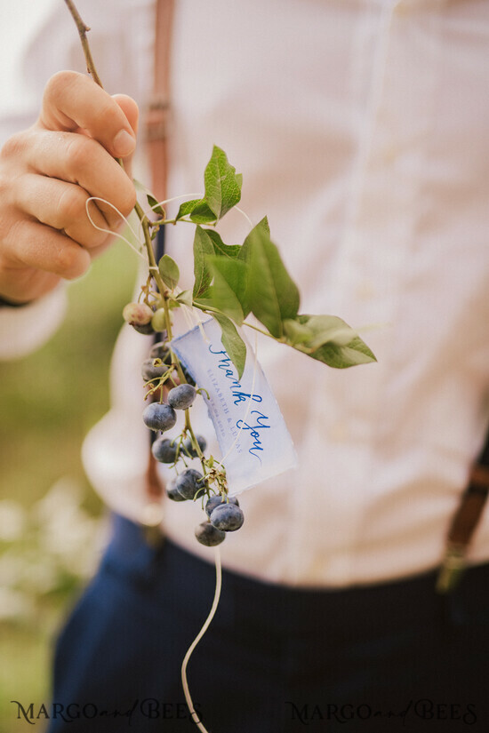 wedding favor tags