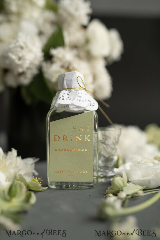 WEDDING FAVORS wedding hangover kits wedding Favors, presonalized hangover kit 1/goldz/but