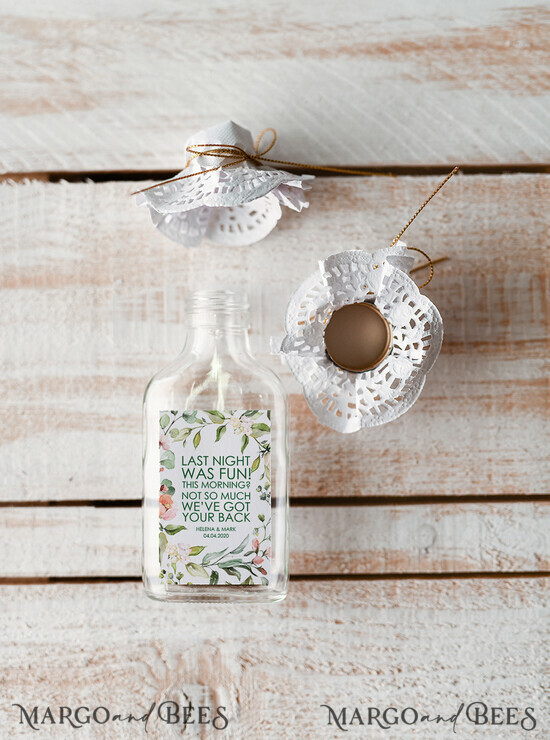 WEDDING FAVORS wedding hangover kits Wedding Favor gifts, personalized hangover kits 14/kit/but