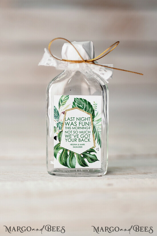 WEDDING FAVORS wedding hangover kits wedding favors, hangover kit bottle 12/kit/but