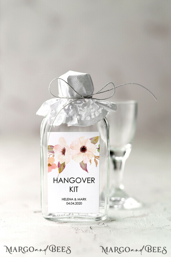WEDDING FAVORS wedding hangover kits wedding favors, hangover kit i regret nothing 23/kit/but