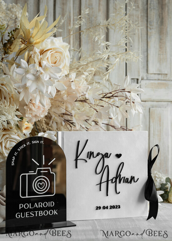 How To Guide for Your Polaroid Guest Book! Such a creative & fun