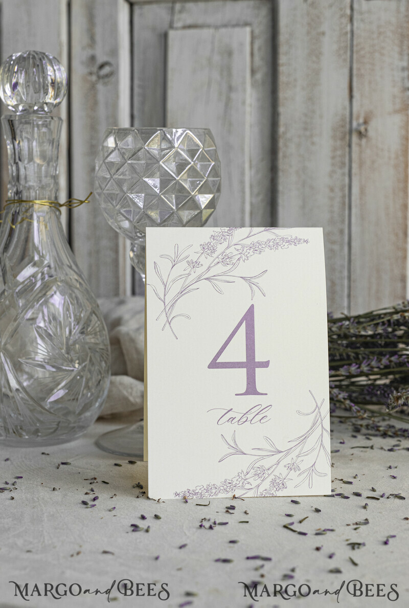 TABLE DECOR SIGNS romantic Romantic Dusty Blue Wedding Table Number With Stand, Simple Handmade Modern Floral Table Number, Minimalistic Elegant Stationery Table Décor With Flowers       