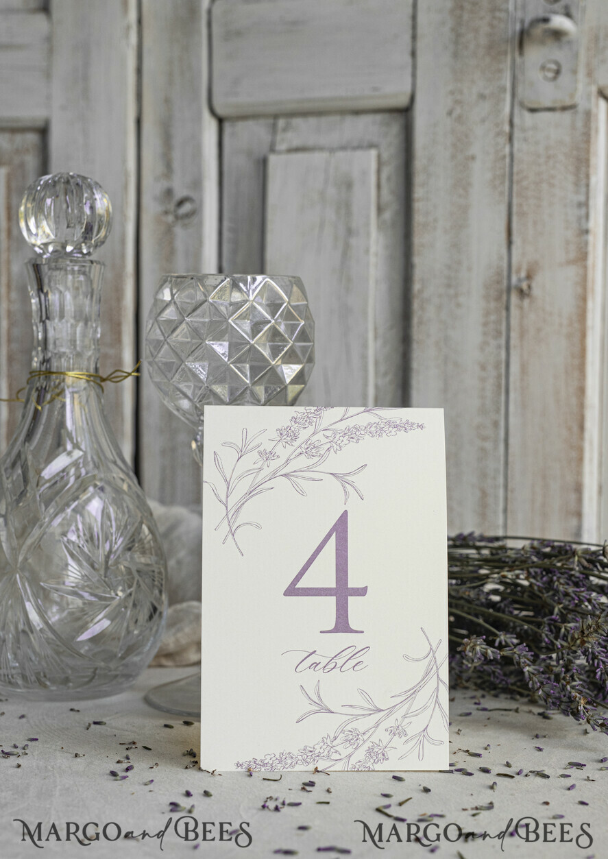 TABLE DECOR SIGNS romantic Romantic Dusty Blue Wedding Table Number With Stand, Simple Handmade Modern Floral Table Number, Minimalistic Elegant Stationery Table Décor With Flowers       