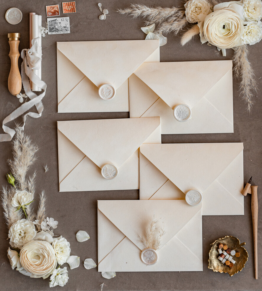 WEDDING INVITATIONS Velvet Envelopes  ivory Velvet  envelopes for invitations, a7 handmade Velvet  Envelopes for Wedding cards