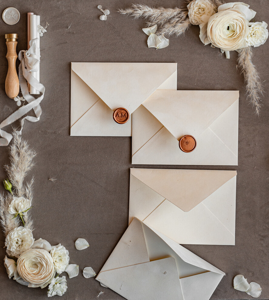 WEDDING INVITATIONS Velvet Envelopes  ivory Velvet  envelopes for invitations, a7 handmade Velvet  Envelopes for Wedding cards