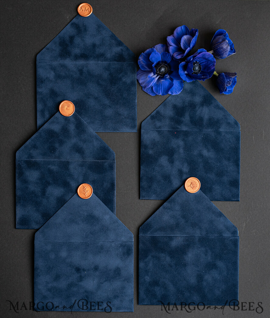 WEDDING INVITATIONS Velvet Envelopes  Velvet envelopes for invitations, a7 Vhandmade velvet Envelopes fo Wedding cards