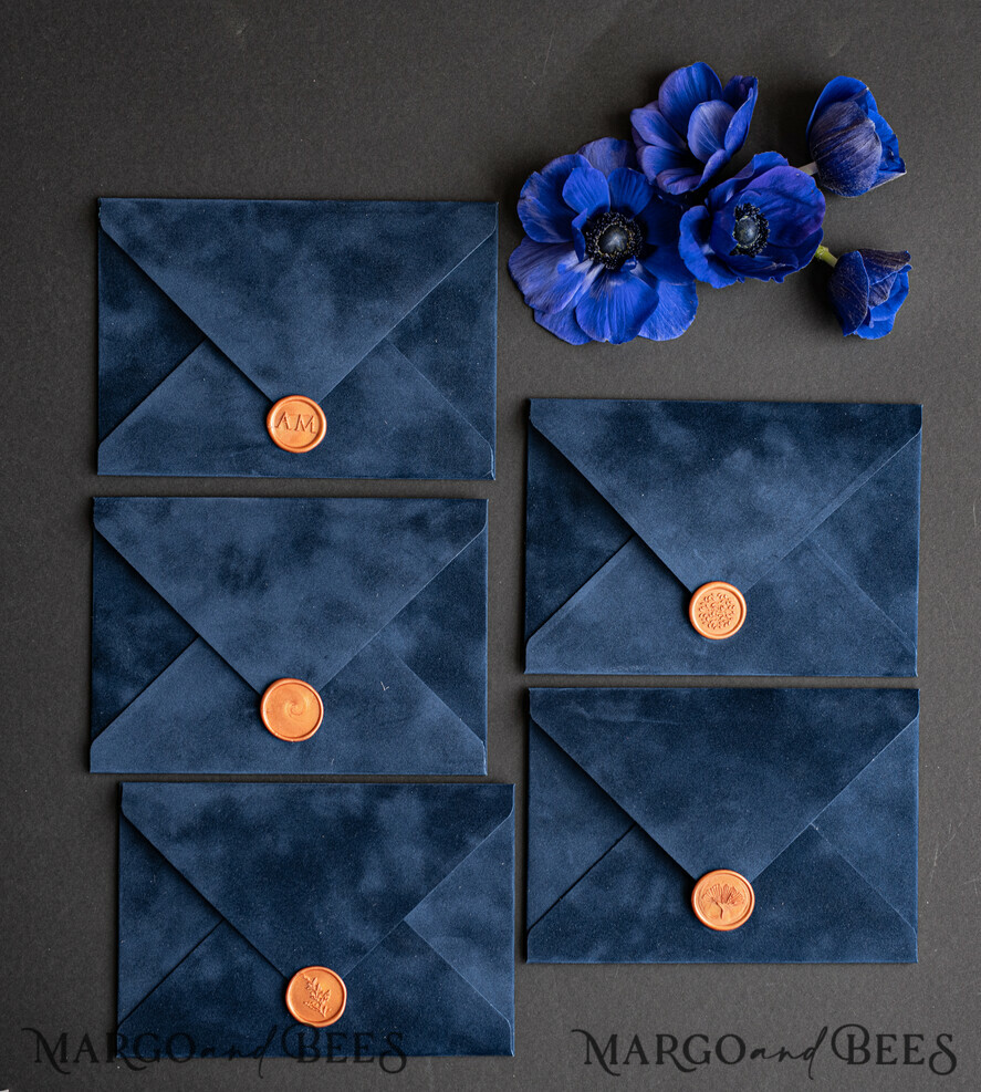 WEDDING INVITATIONS Velvet Envelopes  Velvet envelopes for invitations, a7 Vhandmade velvet Envelopes fo Wedding cards