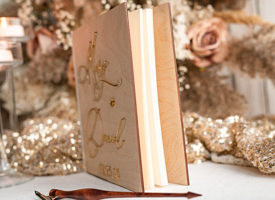 rustic wood Set Card Box Guestbook & Sign, Wedding Card Box with lock  Instant Instax Guestbook, wood