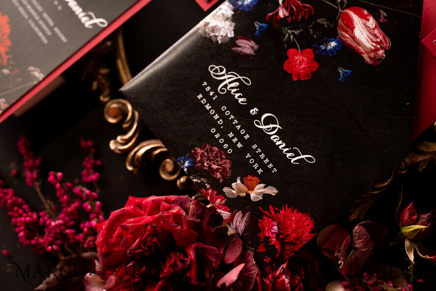 WEDDING INVITATIONS floral / boho / watercolor flowers