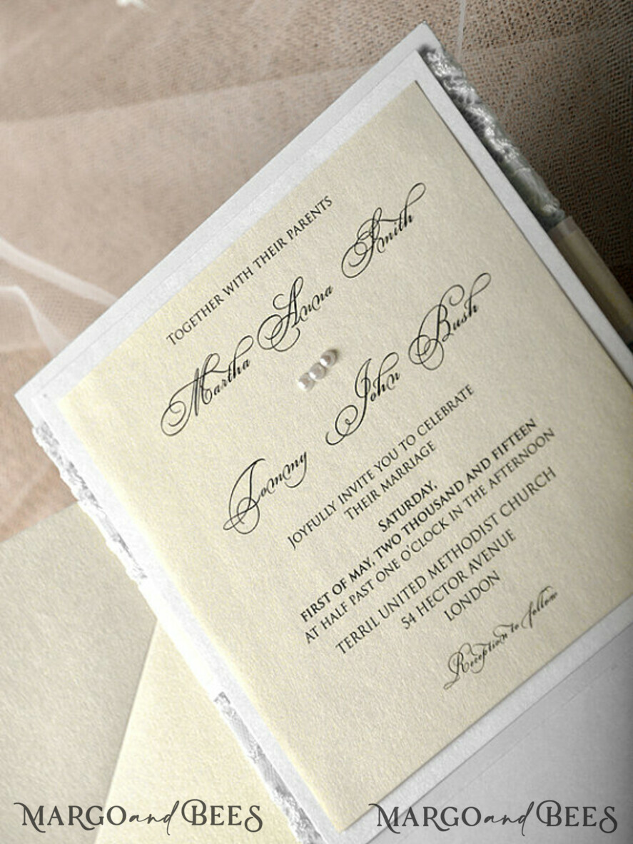 Elegant minimalist acrylic wedding invitations, simple modern wedding  invite, anniversary invites, shower invites, save the date WS231 - Wedding  Invitations - Wedding Invites Paper