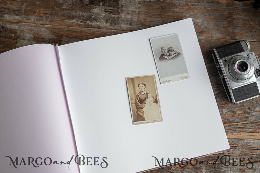 WEdding Combo Guestbook and Photo Album, Polaroid Photo Album with writing  space 07/PhotoD/as