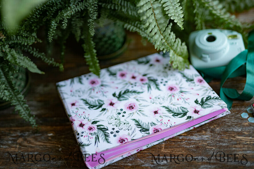 Wedding Guest book for Instax Pictures, Photo Booth Album with