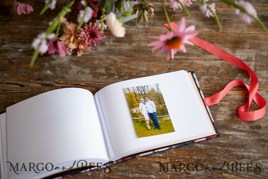Polaroid Weding Guestbook, Photo Booth Album with personalised pages