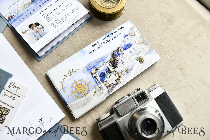 WEDDING INVITATIONS passport to love/ beach wedding invites  Sage Green Passport Wedding Invitation, Wedding Cards  Boarding Pass,  Tuscany Passport Wedding Invitations  Abroad, Destination Wedding Invites, Travel Map Wedding Stationary