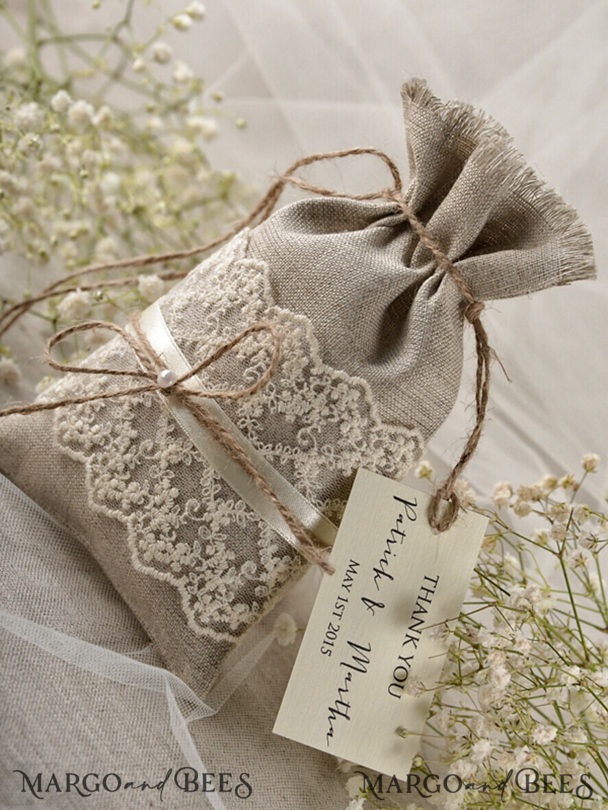 Wedding bag shabby hotsell chic