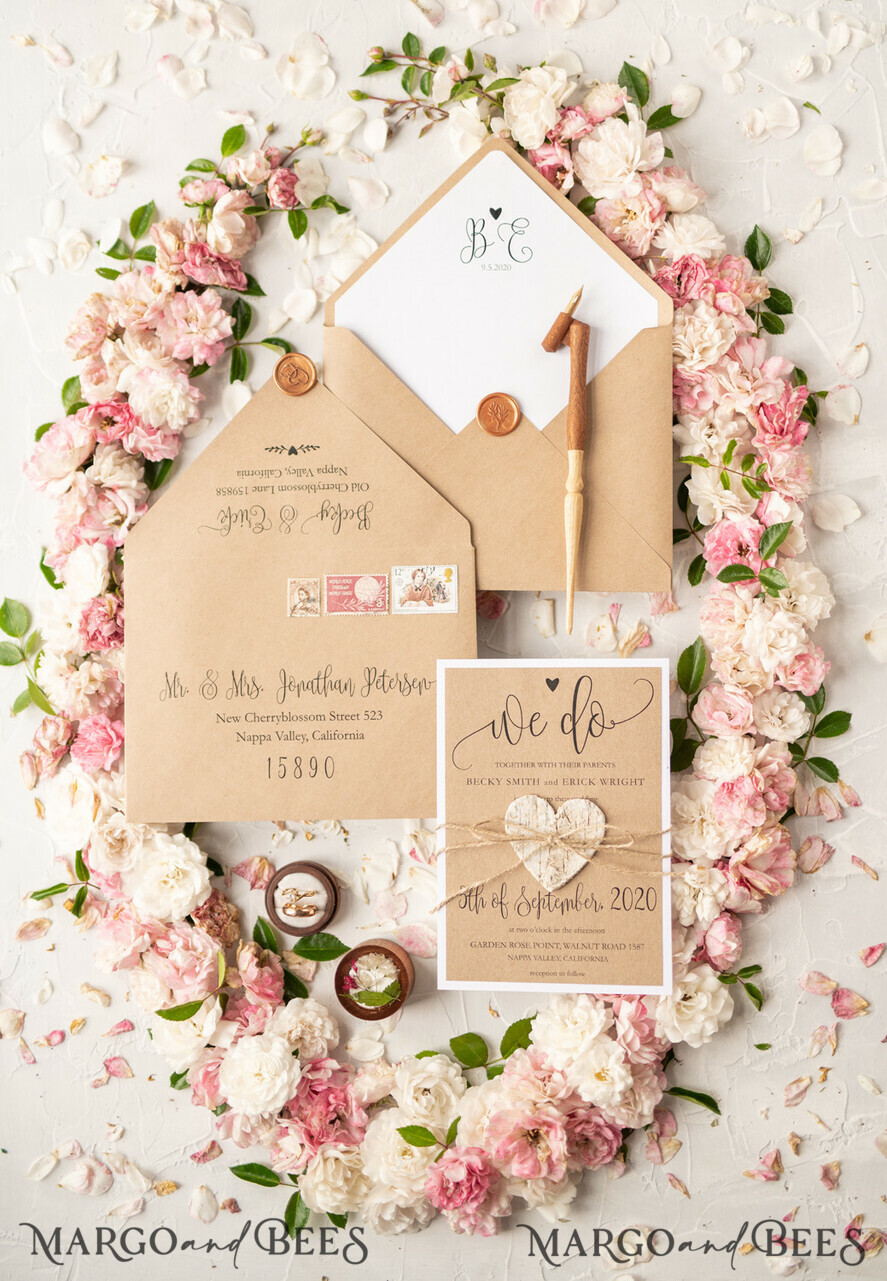 Elegant White Wooden Wedding Card Box – Avant-Garde Impressions