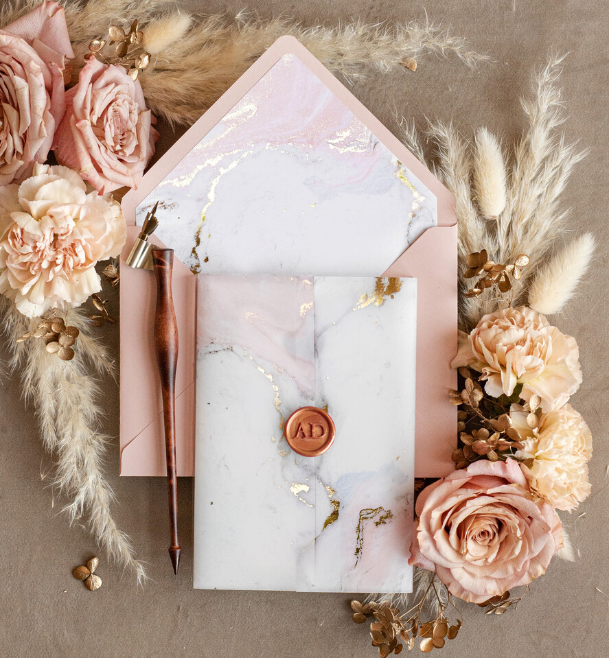 WEDDING INVITATIONS gold / rose gold / silver / glitter Wedding invitations suite, Glamour Wedding Invitations, Golden Shine Wedding Invitation Suite, Luxury Wedding Cards