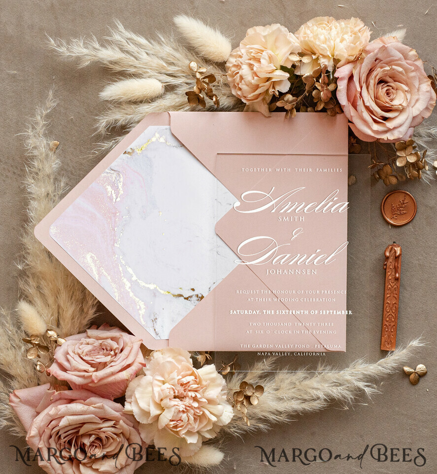 WEDDING INVITATIONS gold / rose gold / silver / glitter Wedding invitations suite, Glamour Wedding Invitations, Golden Shine Wedding Invitation Suite, Luxury Wedding Cards