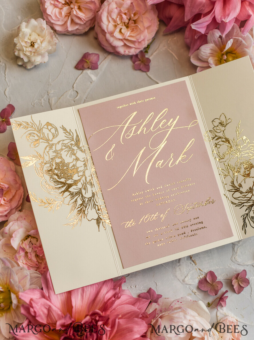 Bespoke wedding invitation cards, Glamour Wedding Invitations