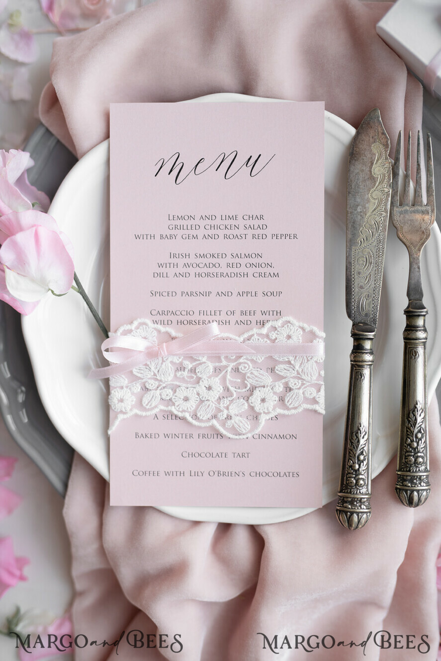 Blush Pink and Gray Wedding