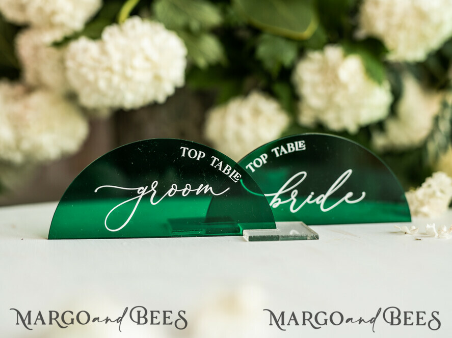 Place card table sign deals