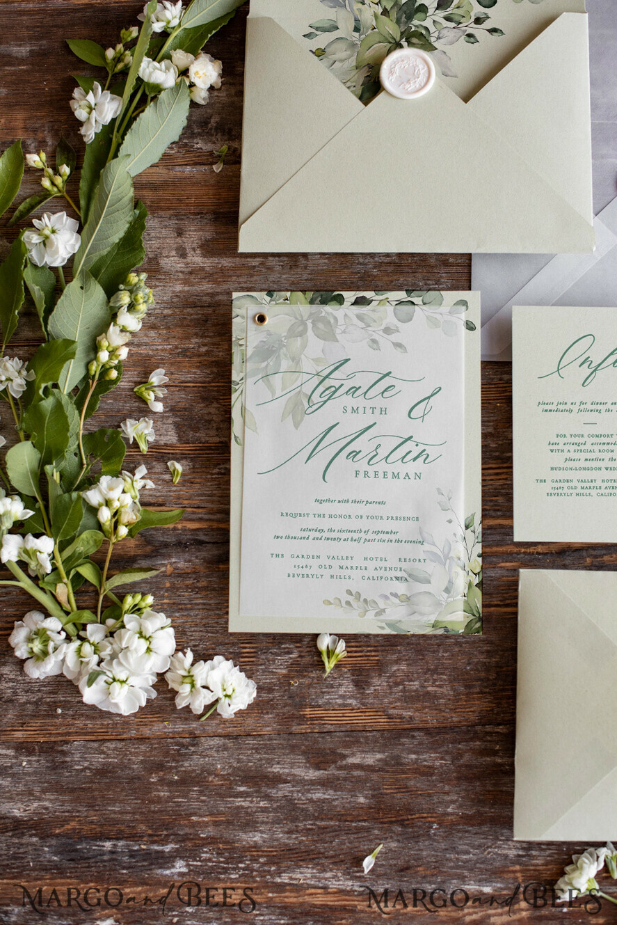 WEDDING INVITATIONS Modern Invites Floral Cards Olive wedding invitations, wedding invitations with olives, olive, olive leaves, floral wedding invitations, modern wedding invitations, vellum wedding invitations, vellum envelope, green wedding invitations, elegant wedding invitations, italian wedding invitations, italian style, italian romance, destination wedding, destination wedding invitations, greenery, pastel flowers, calligraphy, olive wedding cards, olive wedding accessories