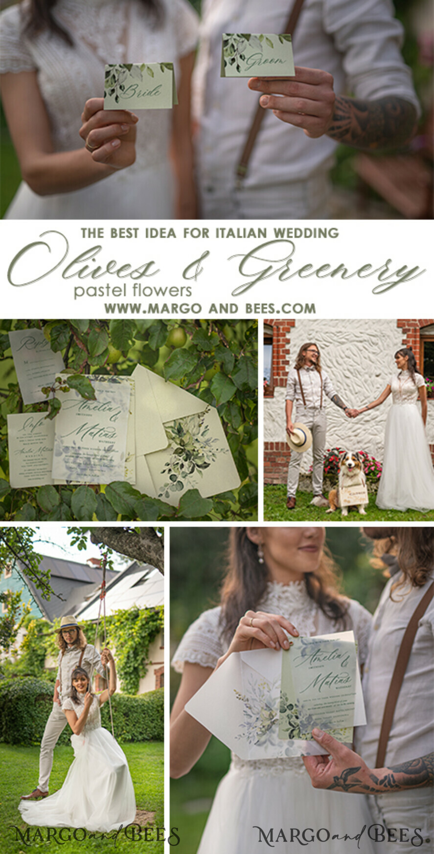 WEDDING INVITATIONS Modern Invites Floral Cards Olive wedding invitations, wedding invitations with olives, olive, olive leaves, floral wedding invitations, modern wedding invitations, vellum wedding invitations, vellum envelope, green wedding invitations, elegant wedding invitations, italian wedding invitations, italian style, italian romance, destination wedding, destination wedding invitations, greenery, pastel flowers, calligraphy, olive wedding cards, olive wedding accessories