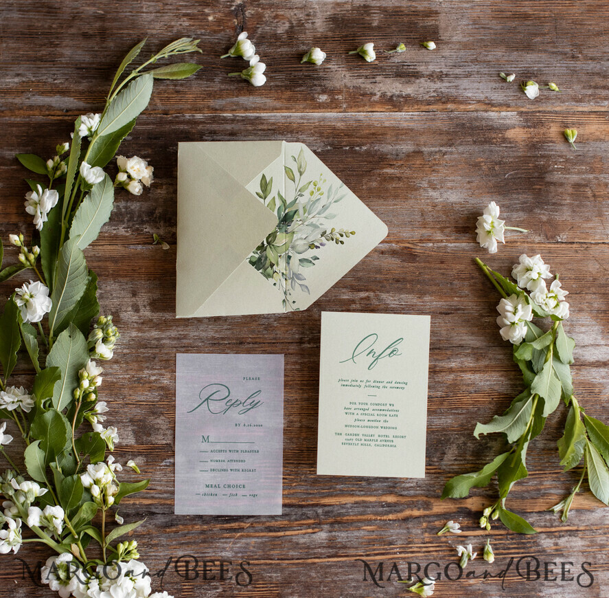 WEDDING INVITATIONS Modern Invites Floral Cards Olive wedding invitations, wedding invitations with olives, olive, olive leaves, floral wedding invitations, modern wedding invitations, vellum wedding invitations, vellum envelope, green wedding invitations, elegant wedding invitations, italian wedding invitations, italian style, italian romance, destination wedding, destination wedding invitations, greenery, pastel flowers, calligraphy, olive wedding cards, olive wedding accessories