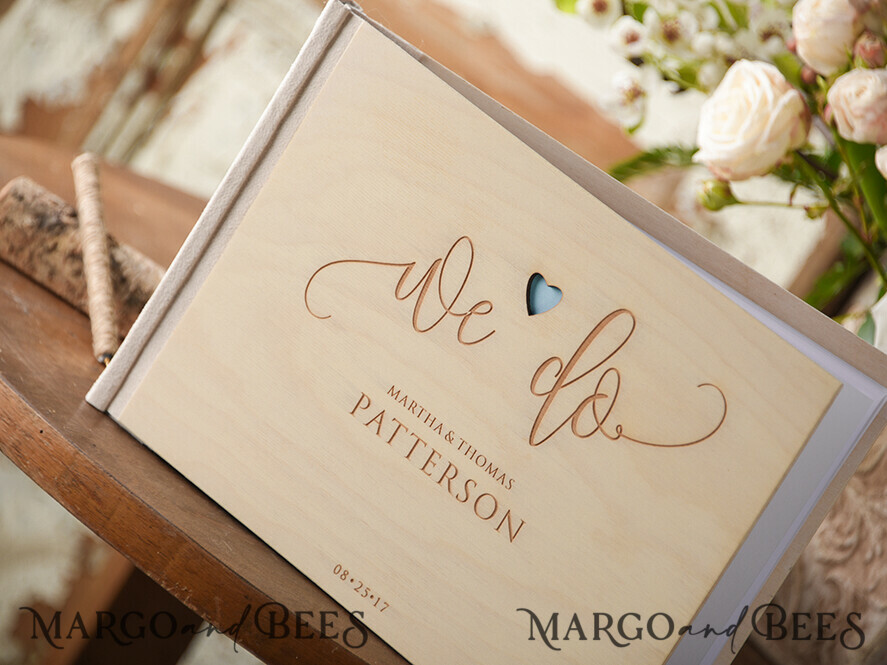Wedding Guest Book, Wood Guest Book, Guest Book, Photobooth Guestbook,  Wooden Guest Book, Personalized Photo Album, Wedding Album 
