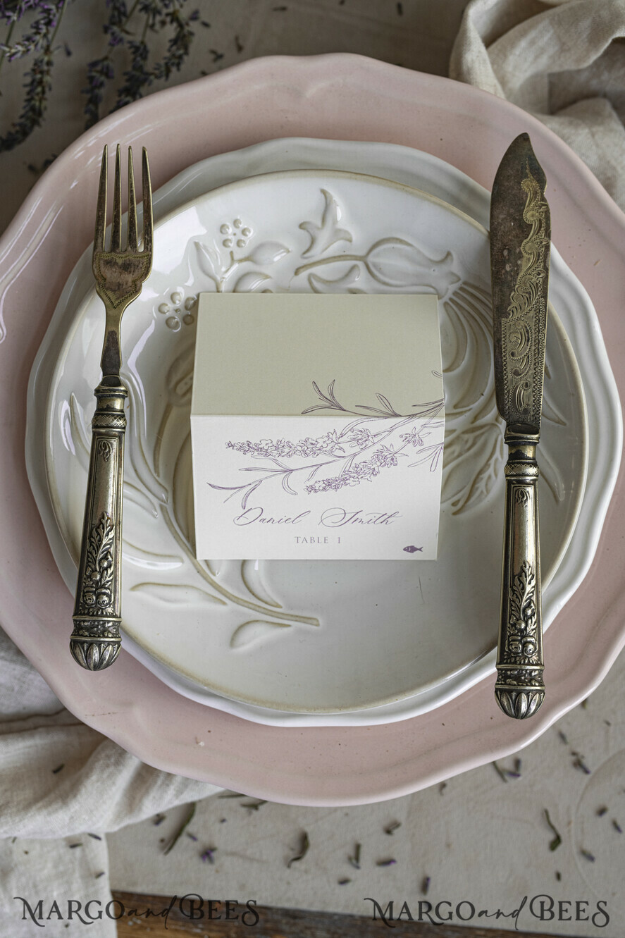 PLACE CARDS / TABLE CARDS Romantic Boho/ Botanical/ Floral Embossed Floral Wedding Place Cards, Personalized Wedding Name Cards, Luxury White Escort Cards, Elegant Reception Table Decor
