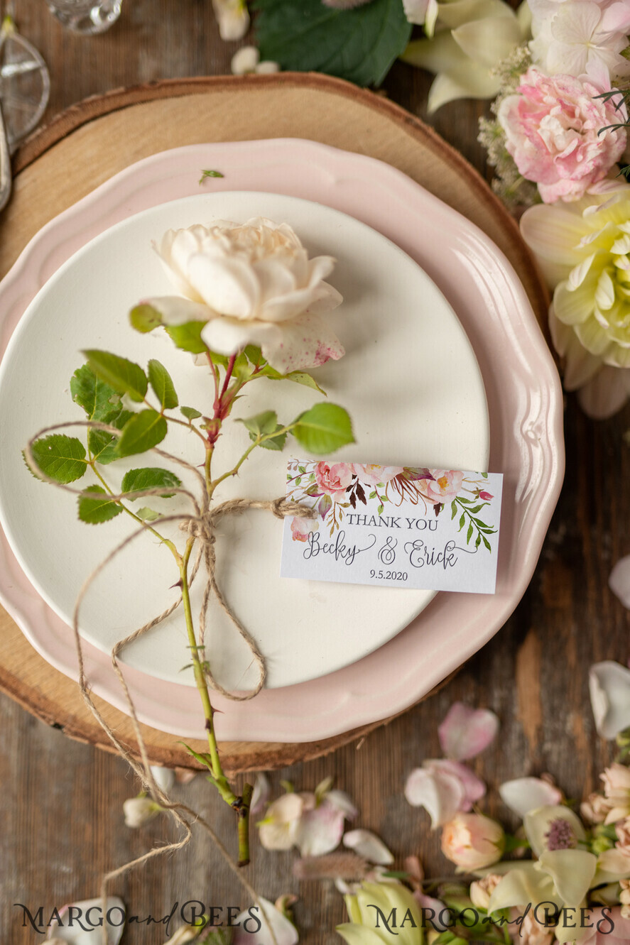 Wedding Favor Personalized Plant Markers