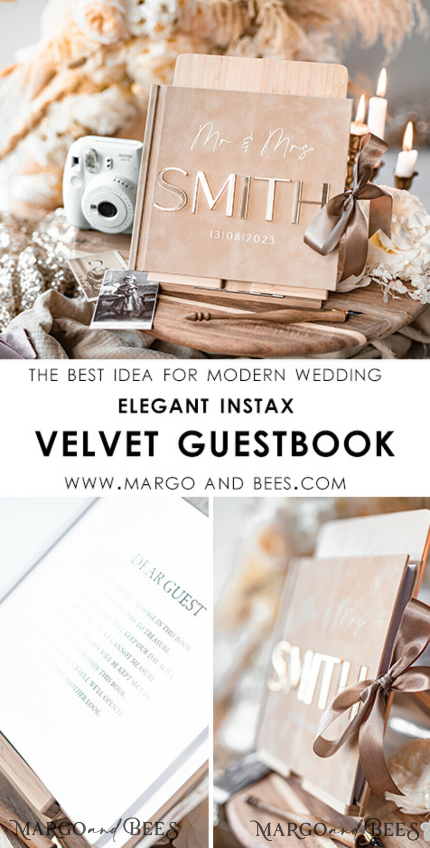 Blog  4 Unforgettable Types of Wedding Guestbooks