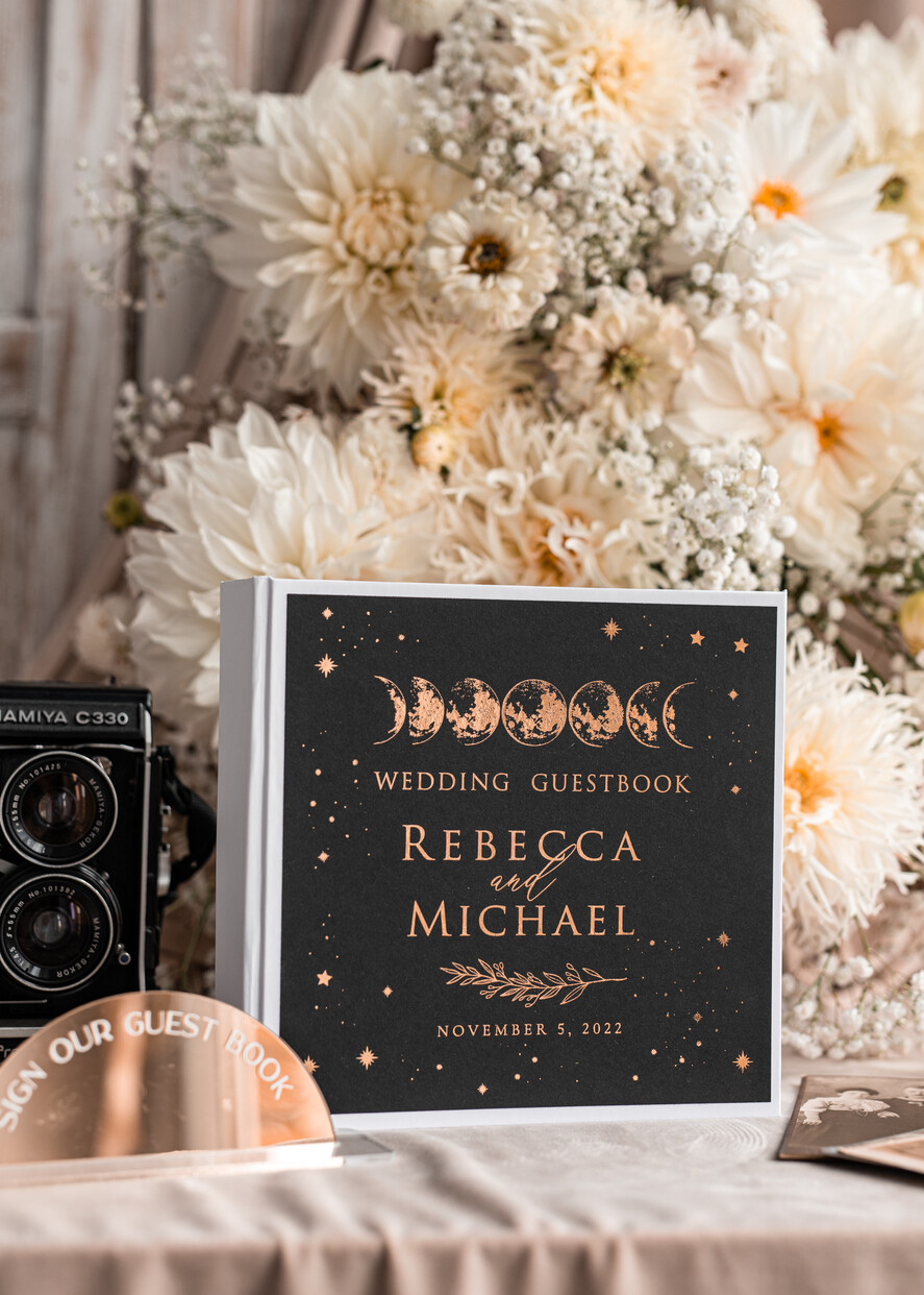 Please Sign Our Guestbook Printable Halloween Gothic Wedding 